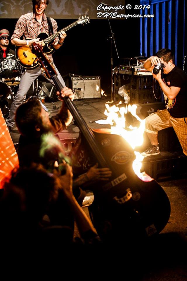 naked truckers on fire