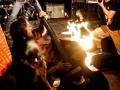 naked truckers on fire